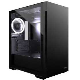 Boitier PC NZXT : boitier PC gamer Phantom noir, blanc, éclairage LED