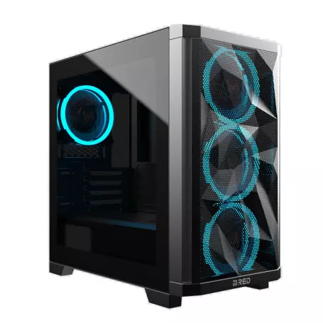 Boitier PC Gamer M.RED StarDust Mini Noir ARGB (MR-025)