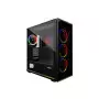 Boitier M.RED Black Destroyer TG Metal MESH Alpha ARGB
