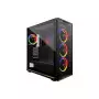 Boitier M.RED Black Destroyer TG Metal MESH Alpha ARGB