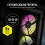 Boitier Corsair iCUE 2000D RGB Airflow Mini-ITX Noir