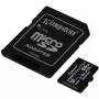 Mémoire Micro SDXC 64Go Kingston Canvas Select Plus A1/V10/UHS-I