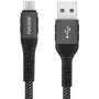 Cable USB vers Micro-USB 2.4A Fairplay ALVA 1M Noir tressé