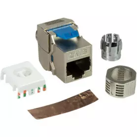 Module Keystone RJ45 CAT 6A/7A/8.1 Blindé LogiLink NK4018