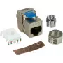 Module Keystone RJ45 CAT 6A/7A/8.1 Blindé LogiLink NK4018