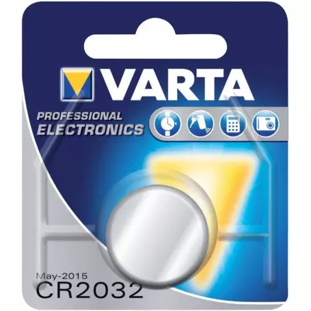 Pile Bouton CR2032 3,0 Volt VARTA PRO Lithium 230 mAh