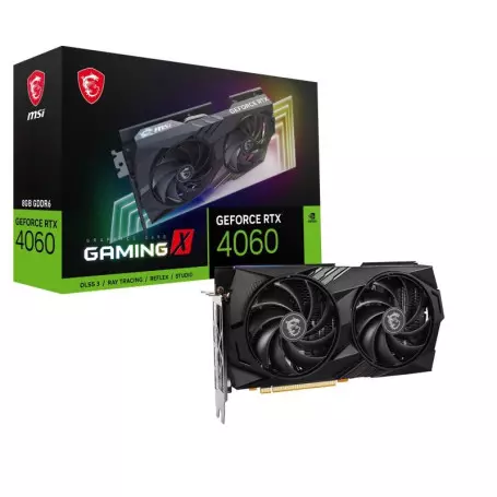 Carte Graphique MSI RTX 4060 GAMING X 8G