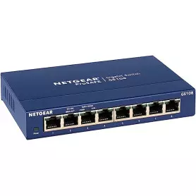 Switch RJ45 Netgear GS108GE 10/100/1000 Mbps 8 Ports