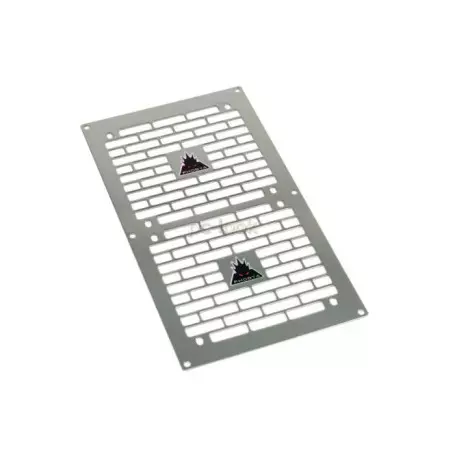 Grille Phobya Bricky 275 x 152 x 2 mm Acier Brut
