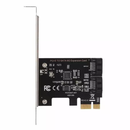 Carte PCI Express 1x SATA 3 + 1x E-SATA 3 + 1x IDE