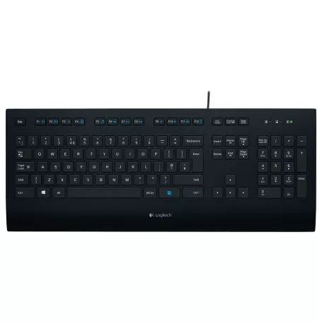 Clavier Logitech Corded Keyboard K280e USB