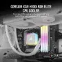 WaterCooling Corsair iCUE H100i RGB ELITE Blanc 240mm