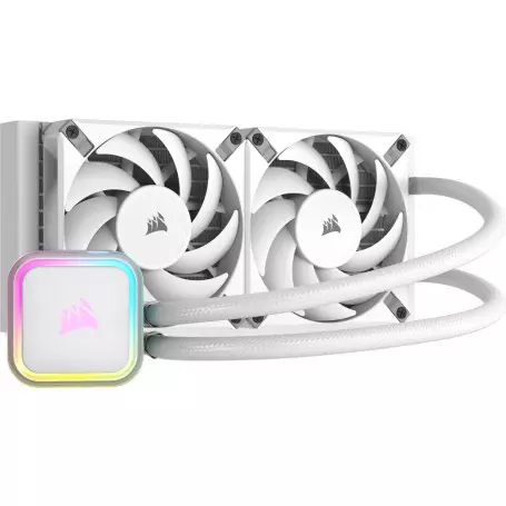 WaterCooling Corsair iCUE H100i RGB ELITE Blanc 240mm