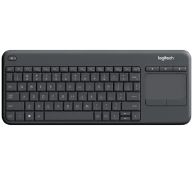 Clavier Logitech Wireless TouchPad Keyboard K400 Plus Noir