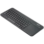 Clavier Logitech Wireless TouchPad Keyboard K400 Plus Noir