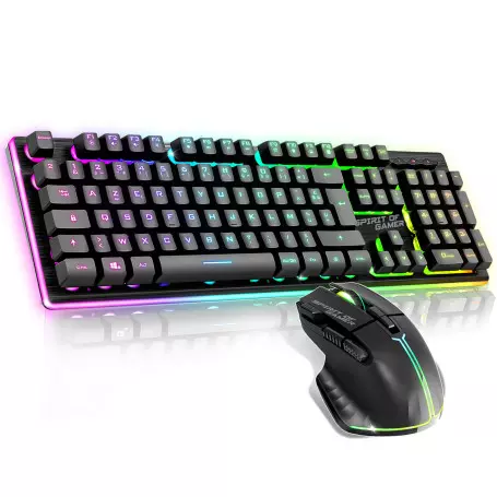 Clavier Souris Spirit of Gamer Ultimate 600 Wireless Noir (CLS