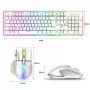 Pack Clavier Souris Spirit of Gamer Ultimate 600 Wireless Blanc