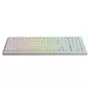 Clavier Gaming Designed by GG Ironclad V3 Blanc (Red Blood)