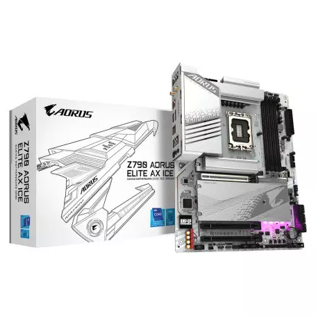 Carte Mère Gigabyte Z790 AORUS ELITE AX ICE ATX 1700 DDR5 Wifi 6E