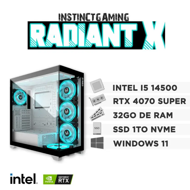 1130€ sur PC Gamer - Unité centrale G11 - intel I9-12900F