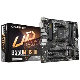 Carte Mère Gigabyte B550M-DS3H mATX AM4 DDR4 USB3.2 M.2 DVI HDMI DP