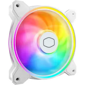 Ventilateur Cooler Master MF120 Halo 2 Blanc ARGB PWM 120mm