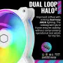 Ventilateur Cooler Master MF120 Halo 2 Blanc ARGB PWM 120mm