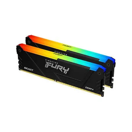 DDR4 Kingston FURY Beast RGB Kit 16Go 2x8Go 3200Mhz CL16