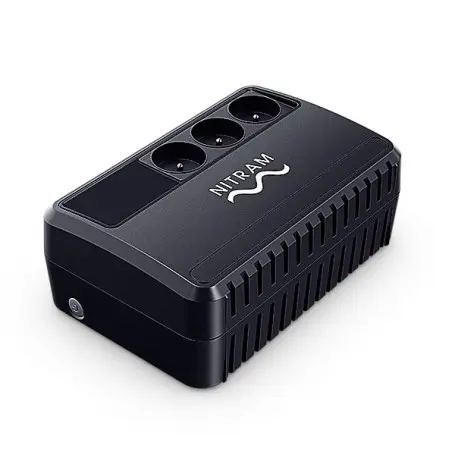 Onduleur Nitram BU600E-FR 600 VA 3 Prises 360 Watts