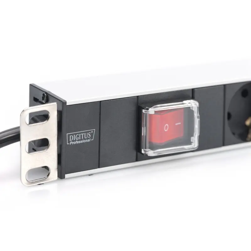 Panneau De Brassage 19 Pouces 24 Ports Blindé Digitus - Rack 1U Modulaire Keystone