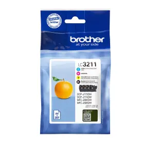 Pack Cartouche Brother LC3211VAL 1 x Noir 3 x Couleurs 200 pages