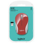 Souris Logitech Wireless Mini Mouse M187 Red USB unifying SOLOM187_RED - 1
