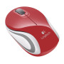 Souris Logitech Wireless Mini Mouse M187 Red USB unifying SOLOM187_RED - 2