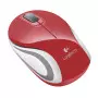 Souris Logitech Wireless Mini Mouse M187 Red USB unifying SOLOM187_RED - 2
