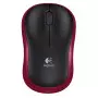 Souris Logitech Wireless M185 Rouge USB Connecteur Nano SOLOM185_RED - 2