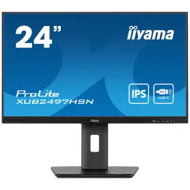 Ecran iiyama 24" XUB2497HSN-B2 1920x1080 DP HDMI DOCK USB-C 65W