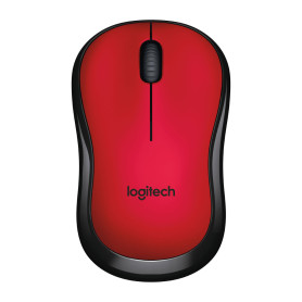 Souris Logitech Wireless Mouse M220 Silent Rouge USB unifying SOLOM220_ROUGE - 1