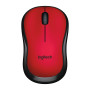 Souris Logitech Wireless Mouse M220 Silent Rouge USB unifying SOLOM220_ROUGE - 1