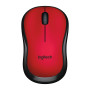 Souris Logitech Wireless Mouse M220 Silent Rouge USB unifying SOLOM220_ROUGE - 1