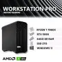 Workstation Pro Threadripper 7960X 64Go 2To RTX5090 Windows 11 Pro