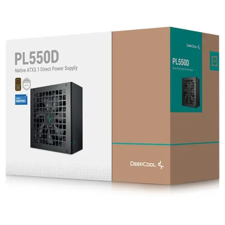 Alimentation DeepCool PL550D 550 Watts 80Plus Bronze ATX 3.1