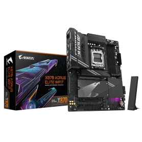 Carte Mère Gigabyte X870 AORUS ELITE WIFI7 ATX AM5 DDR5 Wifi 7