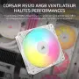 Ventilateur Corsair RS120 ARGB 120mm Blanc