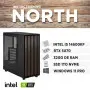 PC Gamer NORTH i5-14600KF 32Go 1To RTX 5070 12Go Windows 11 Pro
