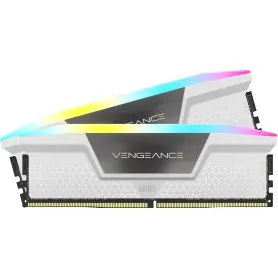 DDR5 Corsair Vengeance RGB Kit 32Go 2x16Go 5600Mhz CL40 Blanc XMP