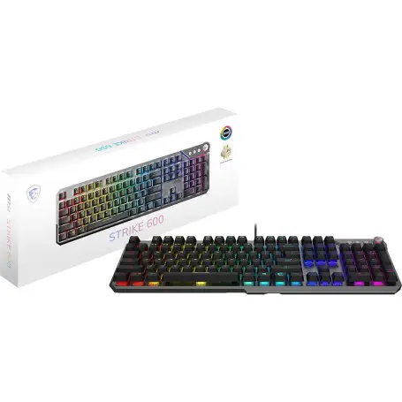 Clavier MSI Strike 600 Silent (Kailh Midnight Pro Silent Tactile)