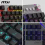 Clavier MSI Strike 600 Silent (Kailh Midnight Pro Silent Tactile)