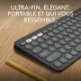 Clavier Logitech Pebble Keys 2 K380s Graphite Multi-Device Bluetooth