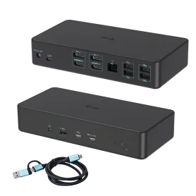 Station d'Accueil i-tec USB-C Dual 4K HDMI DP PD100W