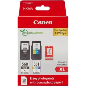 Pack Cartouche Canon PG-560 XL Noir + CL-561 XL Couleurs
